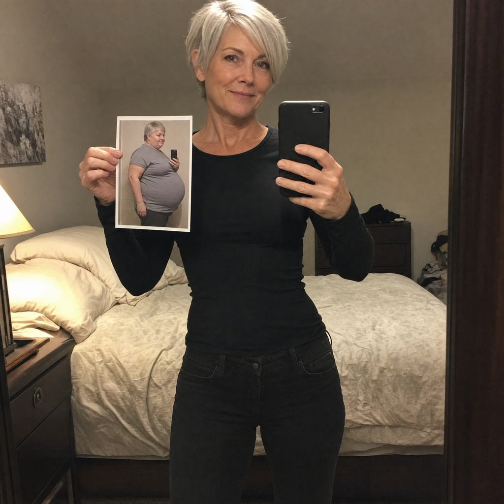 Last year's photo, this year's body