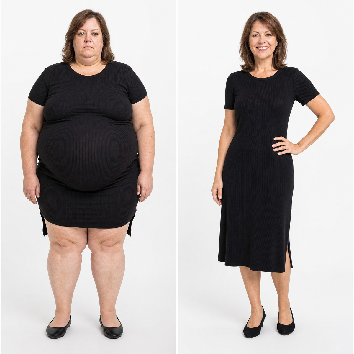 Night 1 vs night 120, same dress