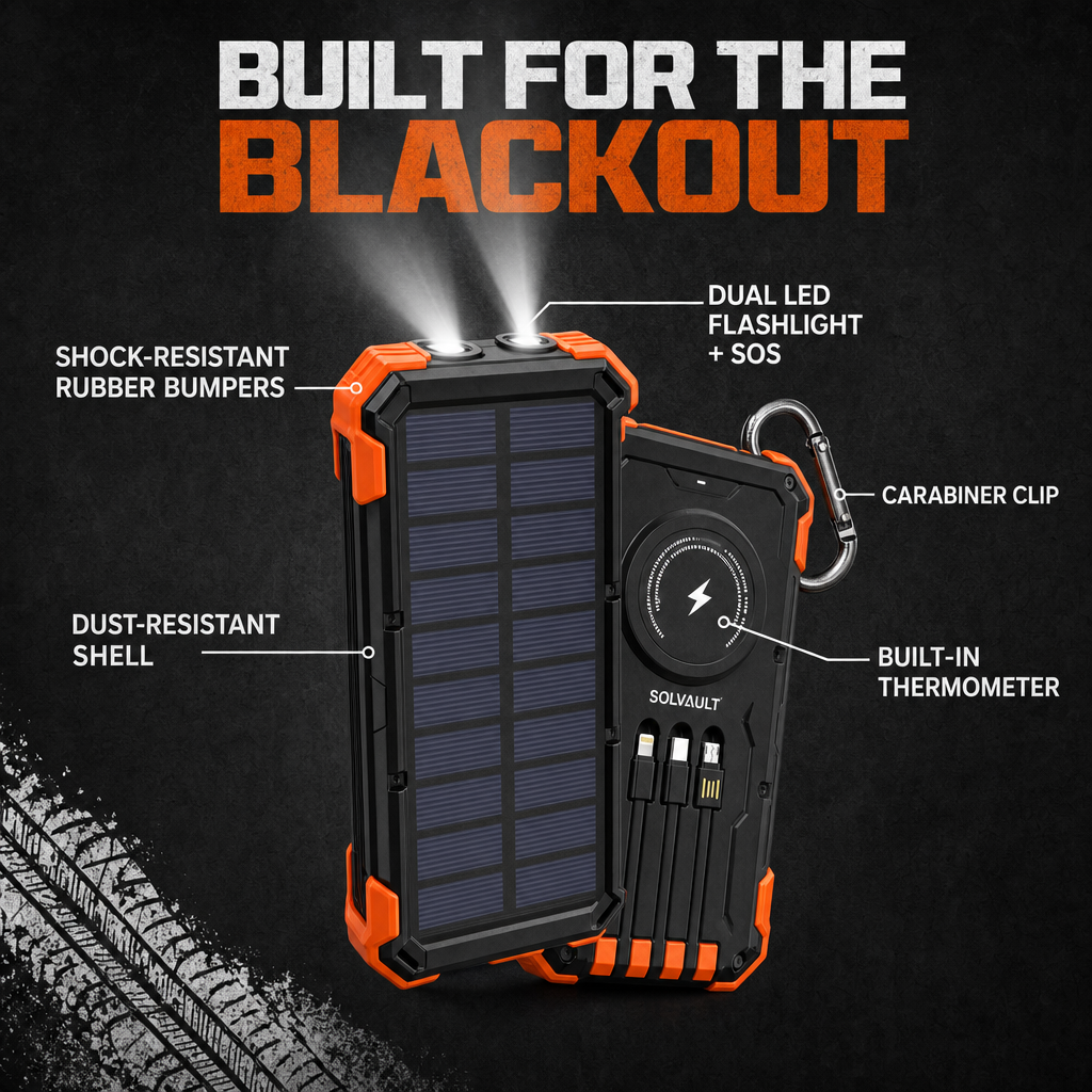 SolVault 42K solar power bank