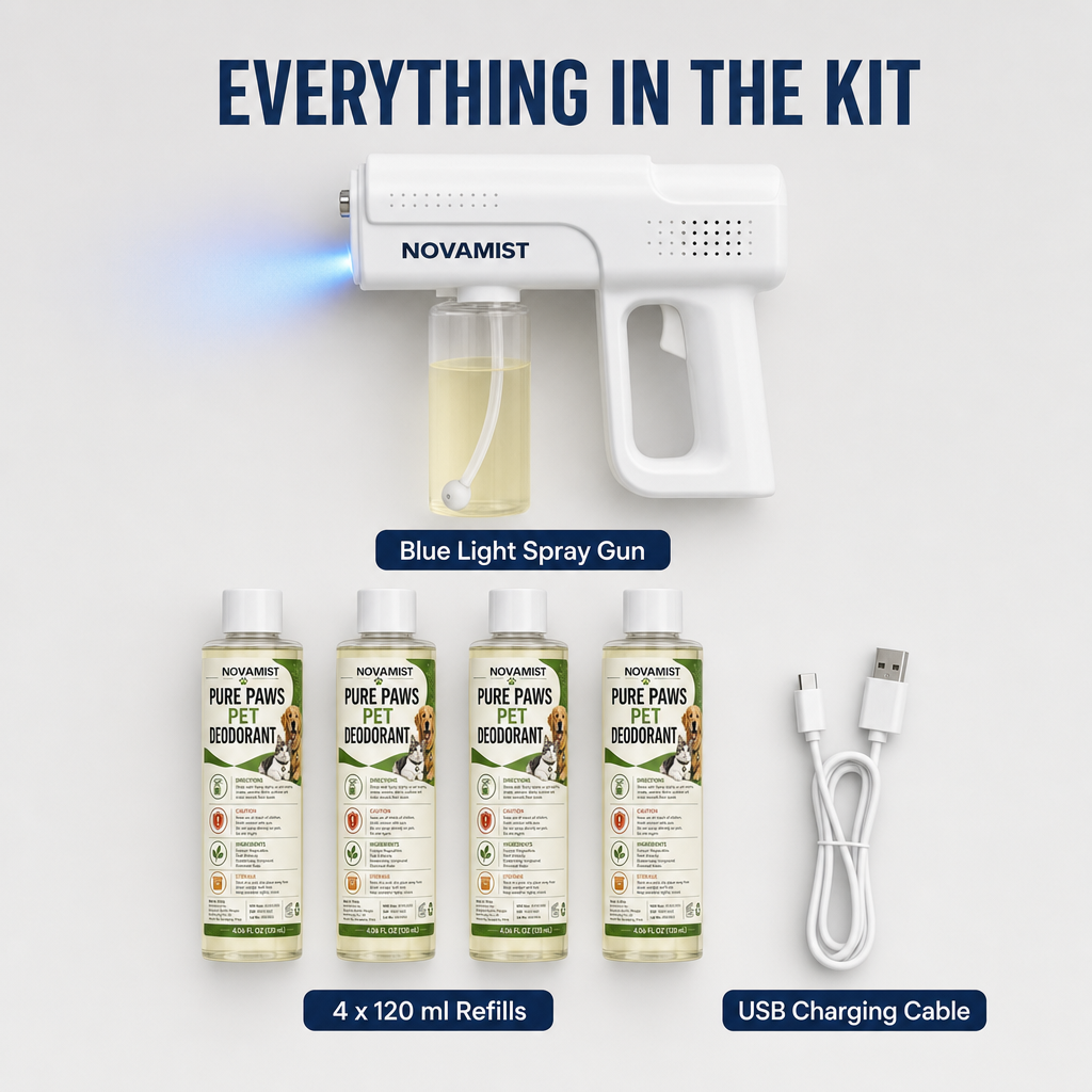 NovaMist™ Blue Light Odor Spray Gun