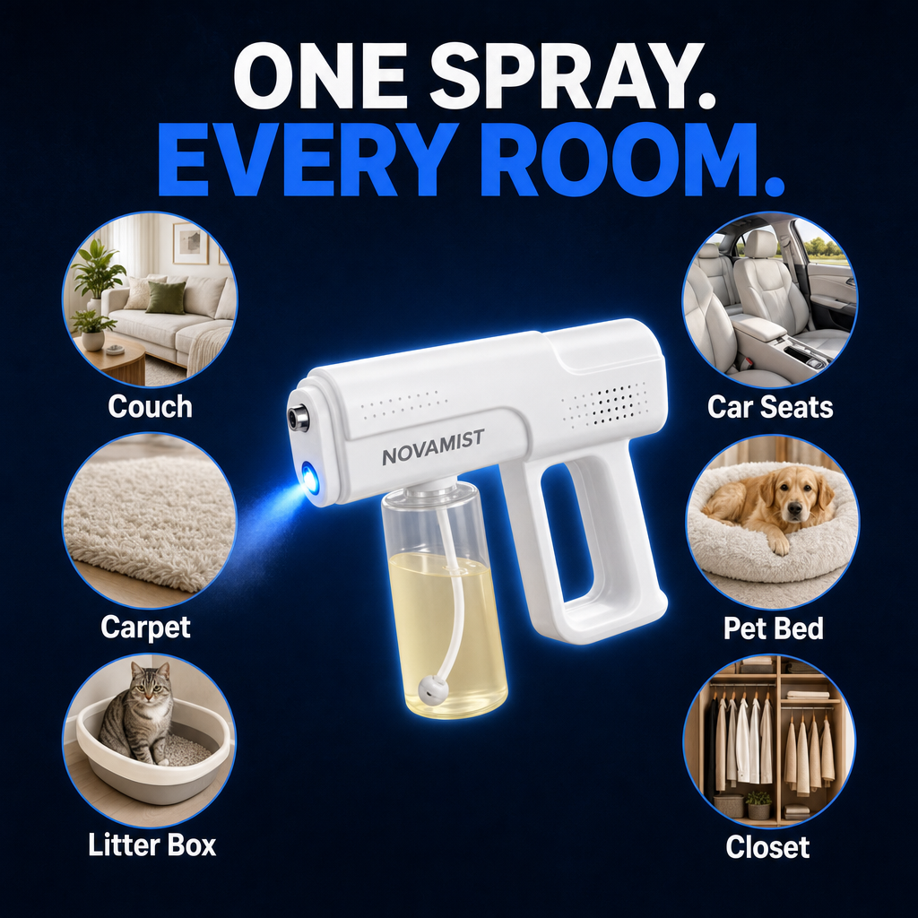 NovaMist™ Blue Light Odor Spray Gun