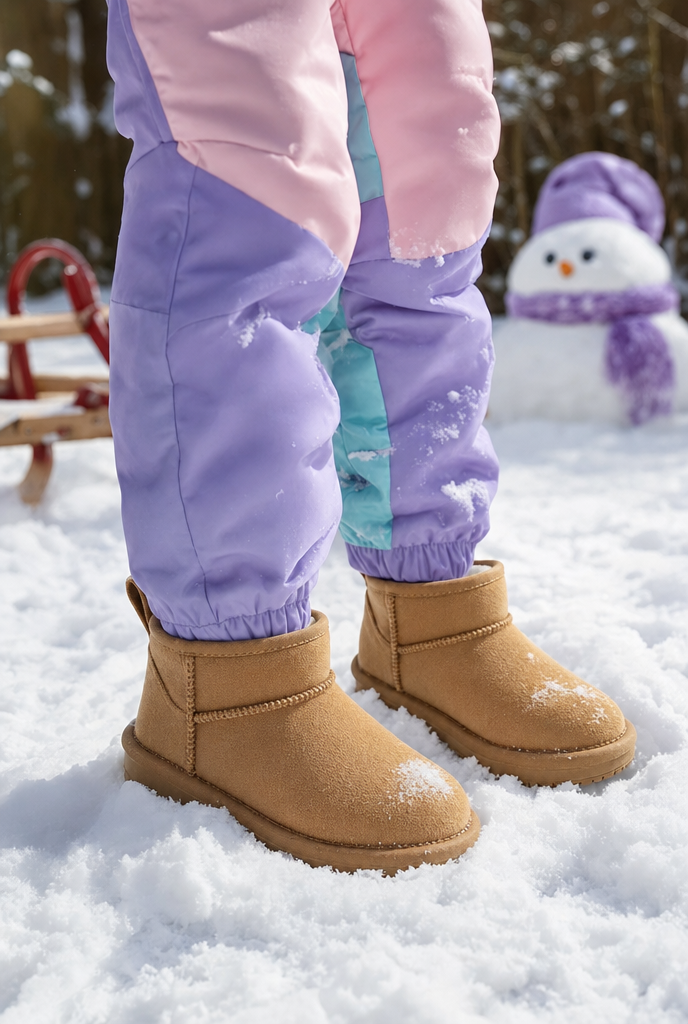 SolVault™ SnowPup Girls' Waterproof Winter Boots