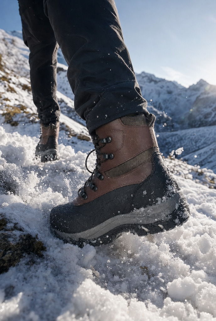 SolVault™ IceTrek Men's Waterproof Snow Boots