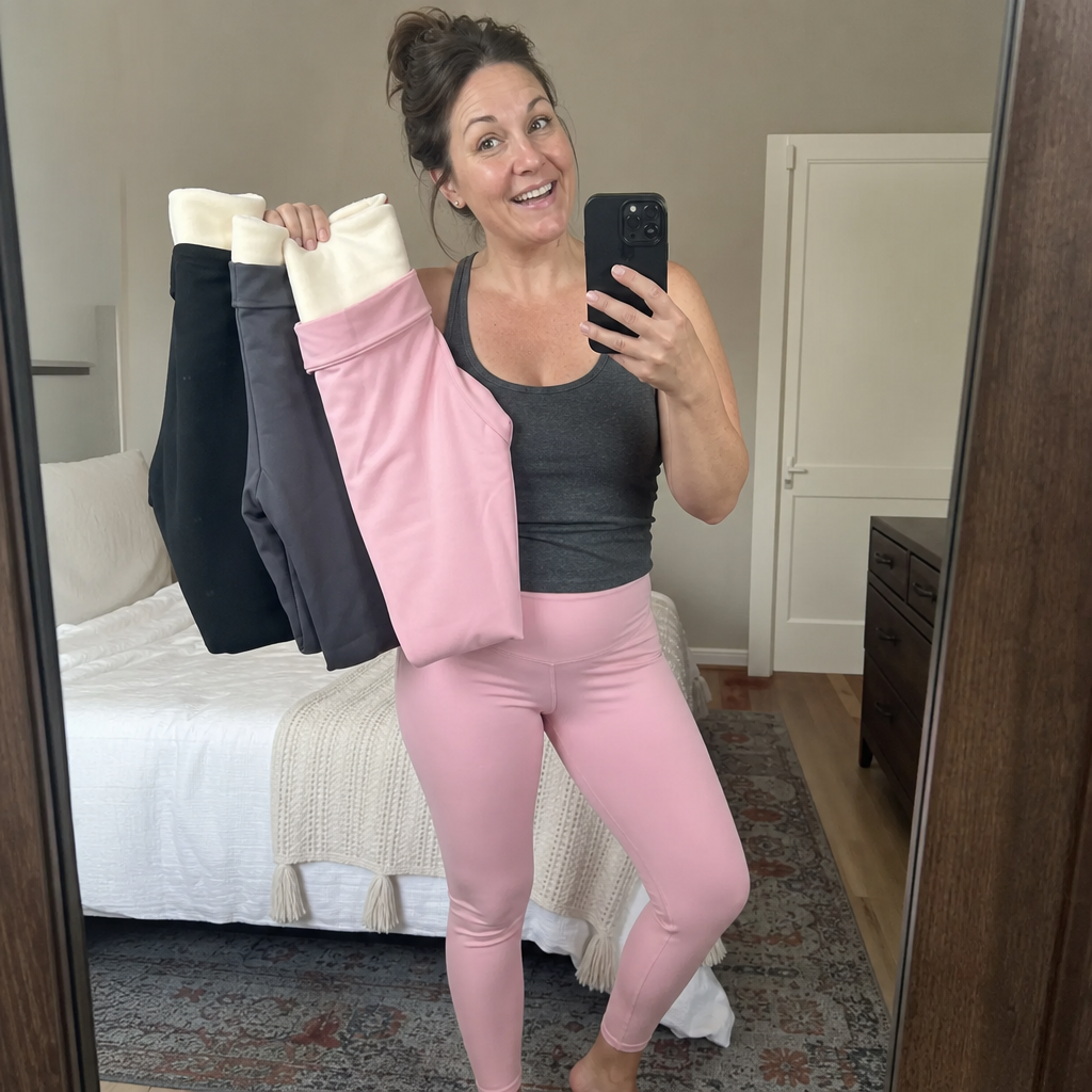 SolVault™ ThermaHug Fleece-Lined Leggings 3-Pack