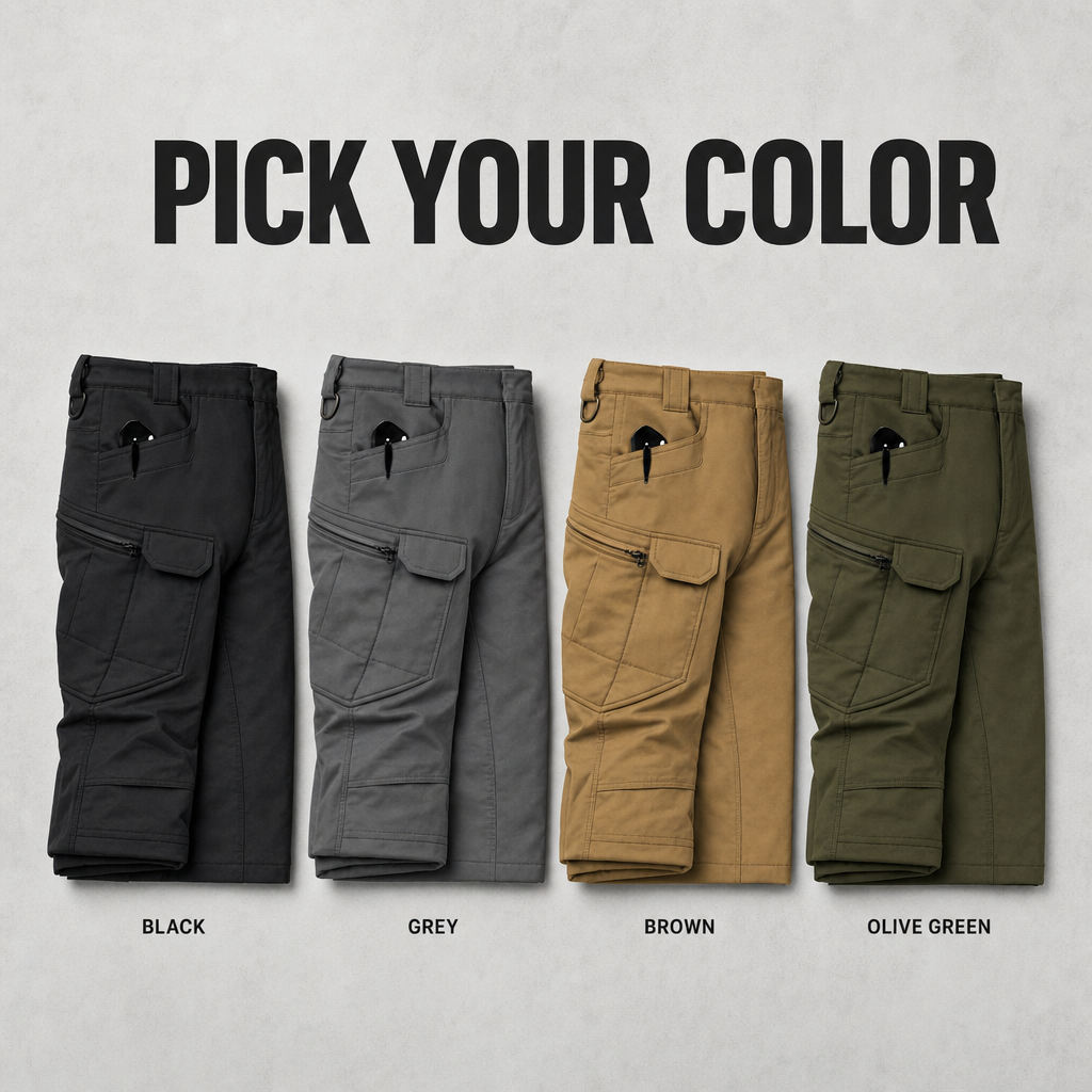 SolVault™ FrostLine Fleece-Lined Cargo Pants