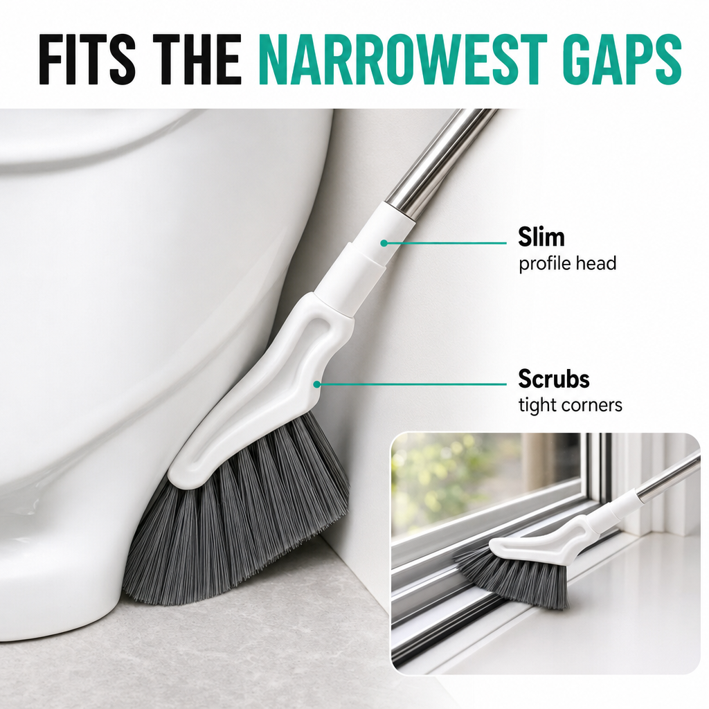 SolVault™ ReachPro Telescopic Crevice Brush