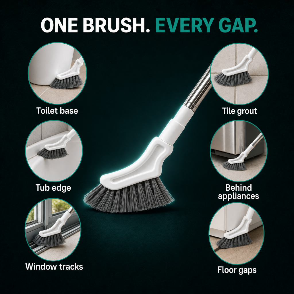 SolVault™ ReachPro Telescopic Crevice Brush