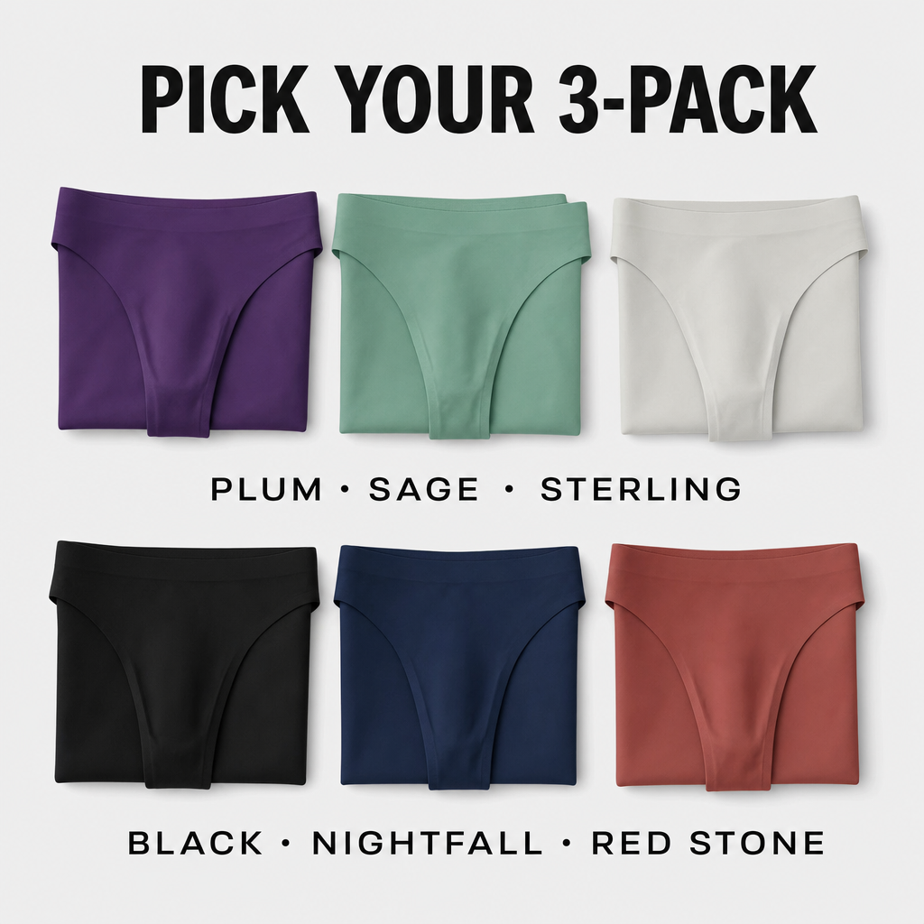 SolVault™ StealthFlex Seamless Athletic 3-Pack