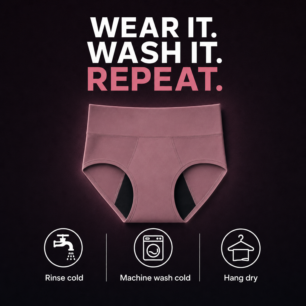 SolVault™ FlowGuard Bamboo Period Underwear 3-Pack