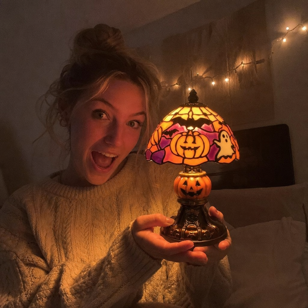 SolVault™ HollowGlow Retro Pumpkin Lamp