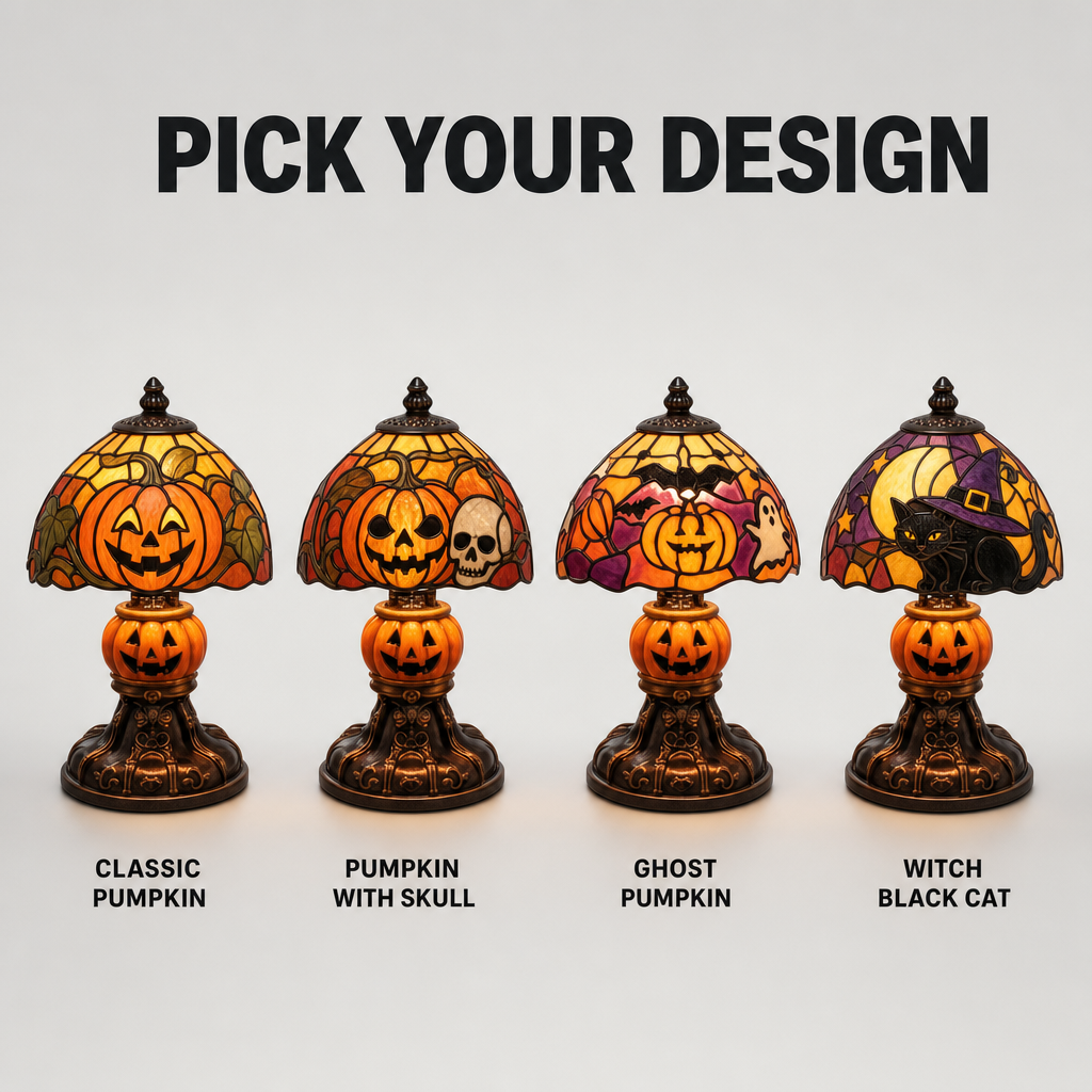 SolVault™ HollowGlow Retro Pumpkin Lamp