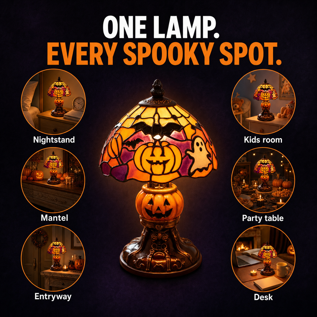 SolVault™ HollowGlow Retro Pumpkin Lamp