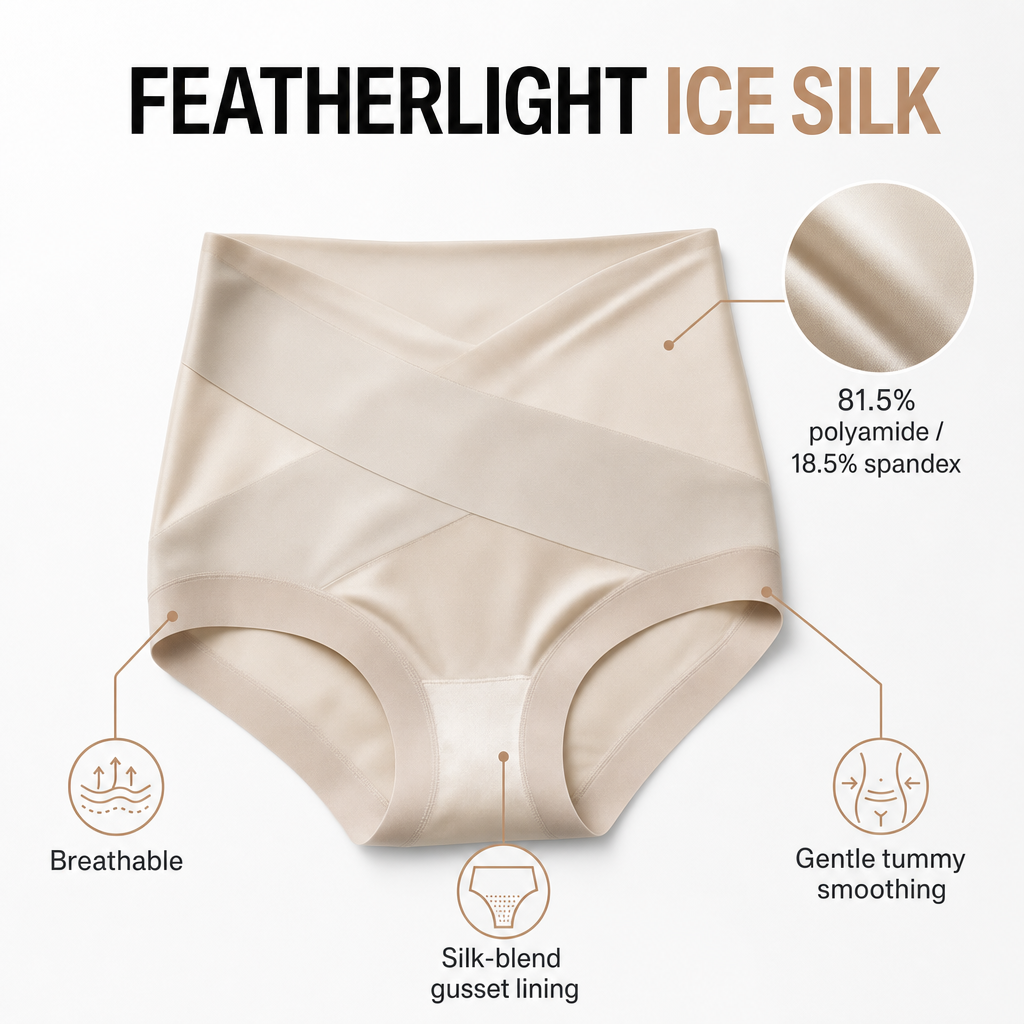 SolVault™ SilkEase High-Waist Briefs 6-Pack