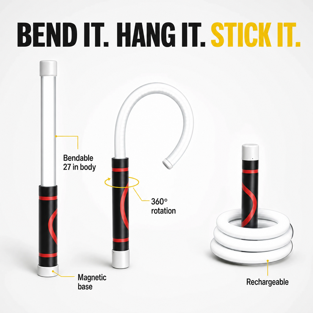SolVault™ FlexBeam 27" Bendable LED Work Light