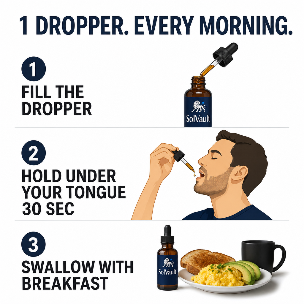SolVault™ Vitality Sublingual Herbal Drops