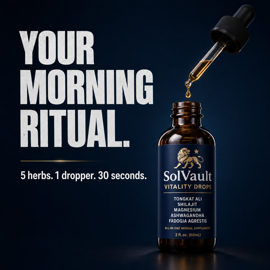 SolVault™ Vitality Sublingual Herbal Drops